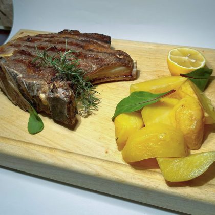 Fresh meat in Tirana